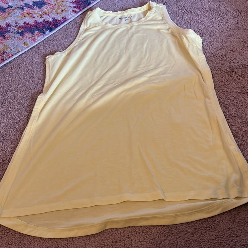 Athleta small yellow tank top - Picture 3 of 5